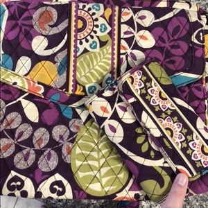 Used Vera Bradley purse and wallet